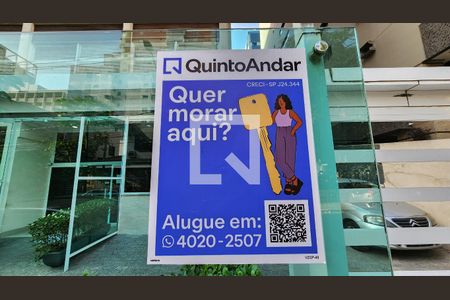 Studio para alugar com 35m², 1 quarto e 1 vaga Studio para alugar com 35m², 1 quarto e 1 vagaFachada ADESIVO INSTALADO