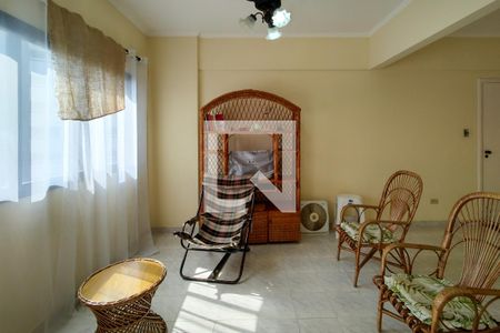 Sala de apartamento para alugar com 2 quartos, 91m² em Nova Mirim, Praia Grande