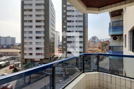 Sacada Sala de apartamento para alugar com 2 quartos, 91m² em Nova Mirim, Praia Grande