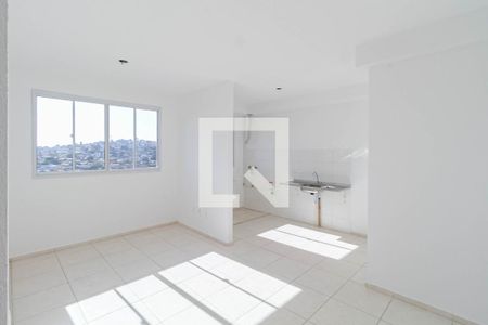 Sala de apartamento à venda com 2 quartos, 47m² em Jk, Contagem