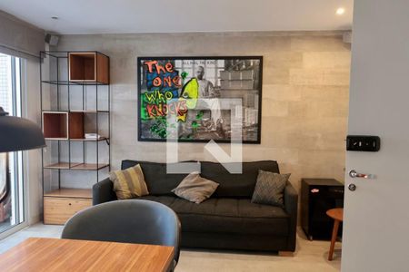 Sala de apartamento para alugar com 1 quarto, 47m² em Itaim Bibi, São Paulo