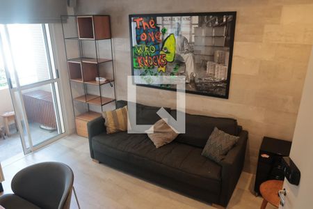 Sala de apartamento para alugar com 1 quarto, 47m² em Itaim Bibi, São Paulo