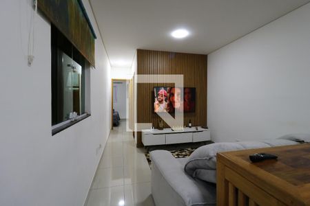 Sala de apartamento à venda com 2 quartos, 110m² em Parque Novo Oratório, Santo André