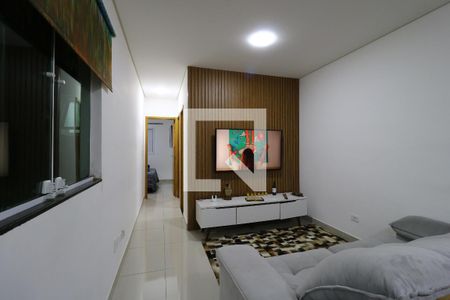 Sala de apartamento à venda com 2 quartos, 110m² em Parque Novo Oratório, Santo André