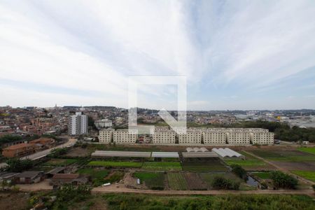 Vista da Sala de apartamento para alugar com 2 quartos, 45m² em Vila Nova Bonsucesso, Guarulhos