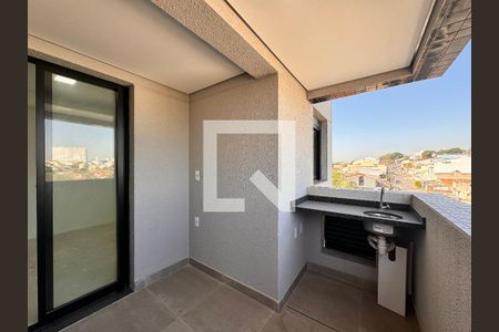 Sacada de apartamento à venda com 2 quartos, 38m² em Parque Erasmo Assunção, Santo André