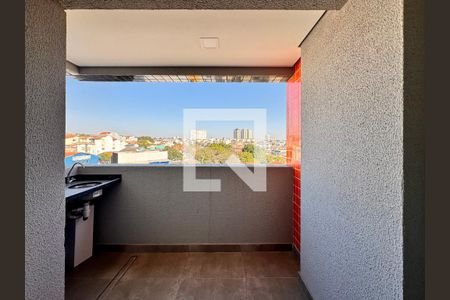 Sacada de apartamento à venda com 2 quartos, 38m² em Parque Erasmo Assunção, Santo André