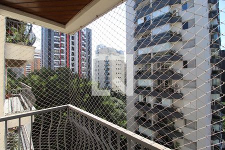 Vista da Varanda de apartamento para alugar com 5 quartos, 165m² em Vila Nova Conceição, São Paulo
