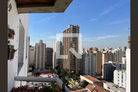 Varanda da Sala de apartamento para alugar com 3 quartos, 150m² em Perdizes, São Paulo