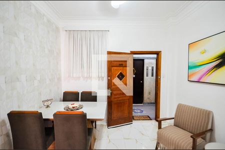 Sala de apartamento à venda com 1 quarto, 38m² em Estácio, Rio de Janeiro