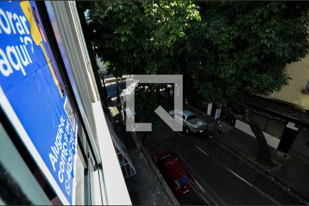 Vista da Sala de apartamento à venda com 1 quarto, 38m² em Estácio, Rio de Janeiro