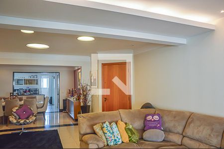 Sala de apartamento à venda com 4 quartos, 203m² em Jardim do Mar, São Bernardo do Campo