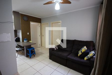 Sala de apartamento para alugar com 2 quartos, 48m² em Jardim Florestan Fernandes, Ribeirão Preto