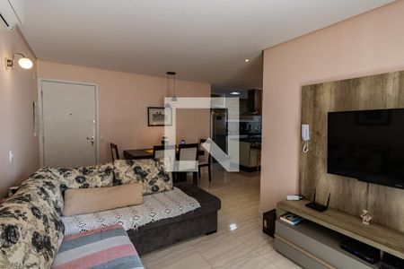 Sala de apartamento para alugar com 3 quartos, 86m² em Vila Luis Antonio, Guarujá