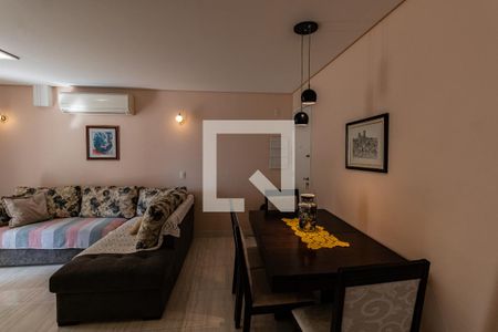 Sala de apartamento para alugar com 3 quartos, 86m² em Vila Luis Antonio, Guarujá