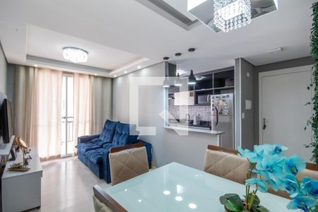 Sala de apartamento à venda com 2 quartos, 52m² em Padroeira , Osasco