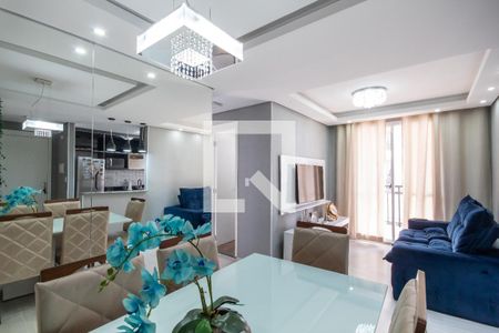 Sala de apartamento à venda com 2 quartos, 52m² em Padroeira , Osasco