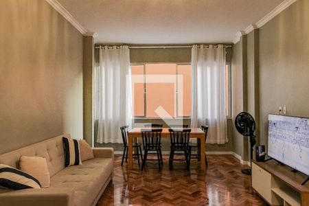 Sala  de apartamento para alugar com 3 quartos, 120m² em Copacabana, Rio de Janeiro