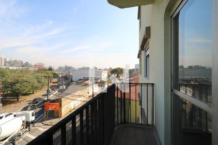 Sacada da Sala de apartamento à venda com 3 quartos, 94m² em Santa Terezinha, Santo André