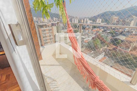 Varanda da Sala de apartamento à venda com 3 quartos, 128m² em Vila Isabel, Rio de Janeiro