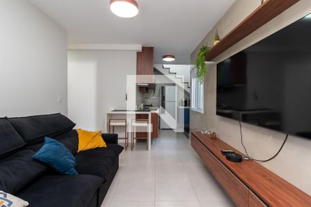 Sala de apartamento para alugar com 2 quartos, 84m² em Parque Peruche, São Paulo