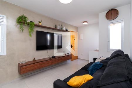 Sala de apartamento para alugar com 2 quartos, 84m² em Parque Peruche, São Paulo