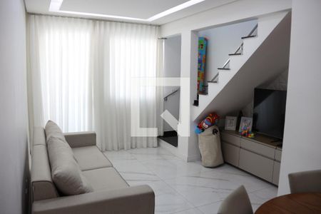 Sala  de casa à venda com 3 quartos, 140m² em Pindorama, Belo Horizonte