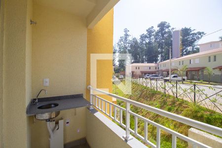 Varanda gourmet de apartamento para alugar com 2 quartos, 52m² em Vossoroca, Votorantim