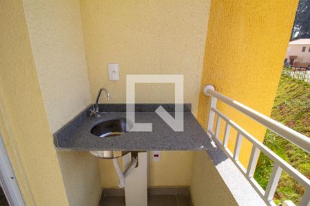 Varanda gourmet de apartamento para alugar com 2 quartos, 49m² em Vossoroca, Votorantim