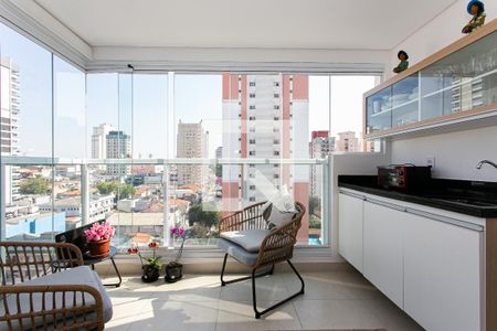 Varanda de apartamento à venda com 2 quartos, 66m² em Vila Gomes Cardim, São Paulo