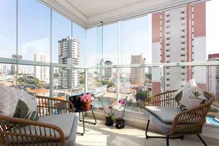 Varanda de apartamento à venda com 2 quartos, 66m² em Vila Gomes Cardim, São Paulo