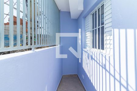 Varanda do Quarto de casa para alugar com 1 quarto, 40m² em Vila Bozzini, São Paulo