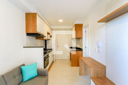 Sala de apartamento para alugar com 1 quarto, 27m² em Jardim Caravelas, São Paulo