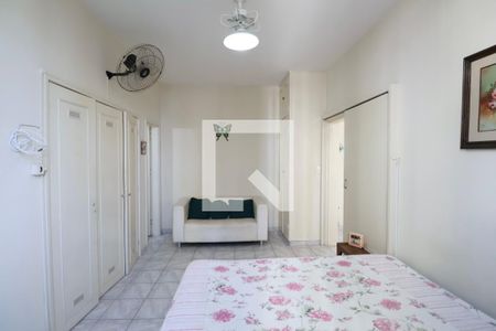 Quarto Suíte  de apartamento para alugar com 1 quarto, 47m² em Centro, Guarujá