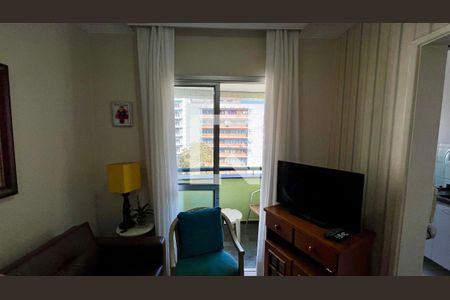 Sala de TV de apartamento para alugar com 1 quarto, 35m² em Jardim Paulista, São Paulo