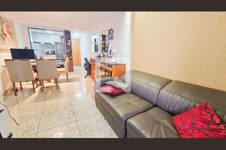 sala de apartamento à venda com 3 quartos, 80m² em Graça, Belo Horizonte