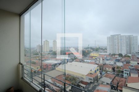 Varanda da Sala de apartamento para alugar com 2 quartos, 60m² em Vila Esperança, São Paulo