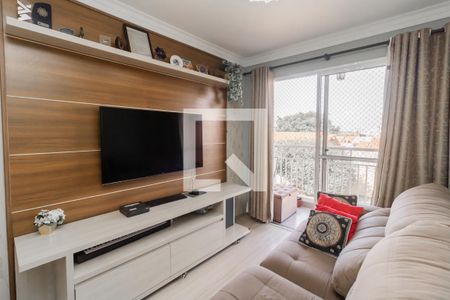 Sala de apartamento para alugar com 2 quartos, 59m² em Jardim Três Marias, São Paulo