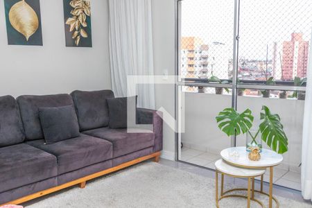 Sala  de apartamento à venda com 2 quartos, 65m² em Centro, Diadema