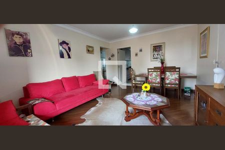 Sala de apartamento à venda com 3 quartos, 90m² em Pinheirinho, Santo André