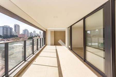 Varanda da Sala de apartamento à venda com 3 quartos, 157m² em Perdizes, São Paulo