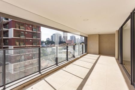 Varanda da Sala de apartamento à venda com 3 quartos, 157m² em Perdizes, São Paulo