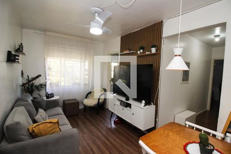 Sala de apartamento à venda com 3 quartos, 59m² em Vila Nova, Porto Alegre
