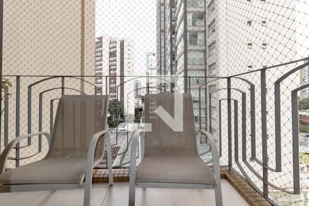 Sacada de apartamento à venda com 3 quartos, 102m² em Indianópolis, São Paulo