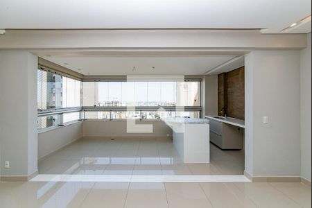 Varanda da Sala de apartamento à venda com 4 quartos, 160m² em Gutierrez, Belo Horizonte