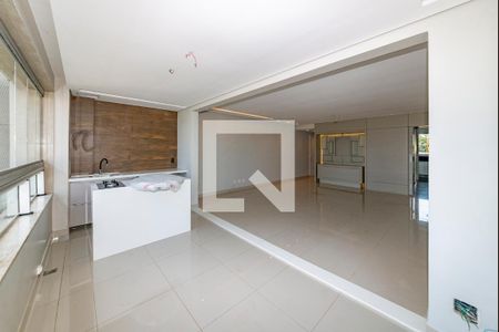 Varanda da Sala de apartamento à venda com 4 quartos, 160m² em Gutierrez, Belo Horizonte