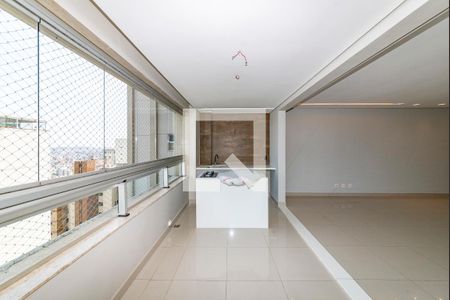 Varanda da Sala de apartamento à venda com 4 quartos, 160m² em Gutierrez, Belo Horizonte