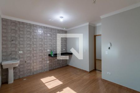 Sala e Cozinha Integrada  de apartamento para alugar com 1 quarto, 45m² em Artur Alvim, São Paulo