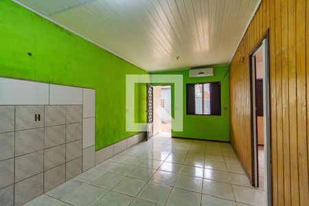 Sala/Cozinha de casa de condomínio para alugar com 2 quartos, 49m² em Fátima, Canoas