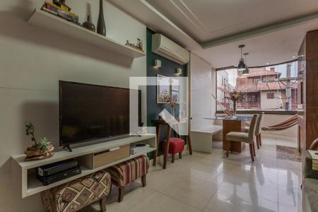 Sala de apartamento à venda com 2 quartos, 69m² em Passo D’areia, Porto Alegre